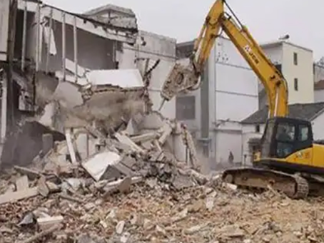 钟楼旧房改造拆除